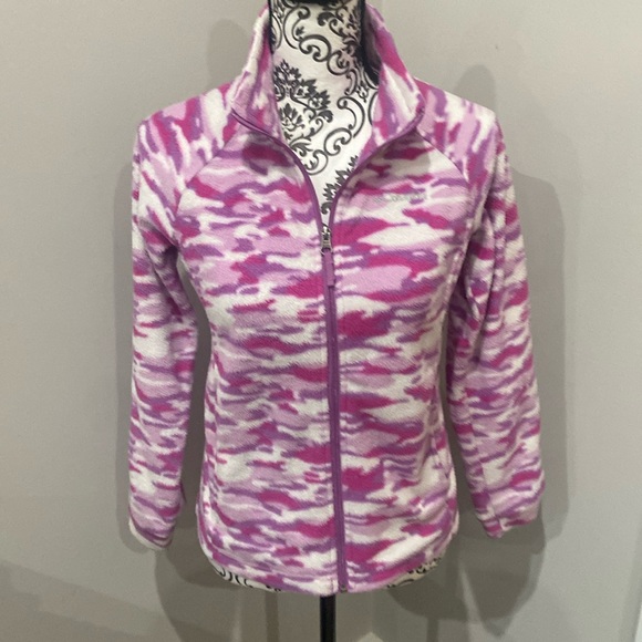 Girls Columbia Fleece Jacket - Picture 1 of 3